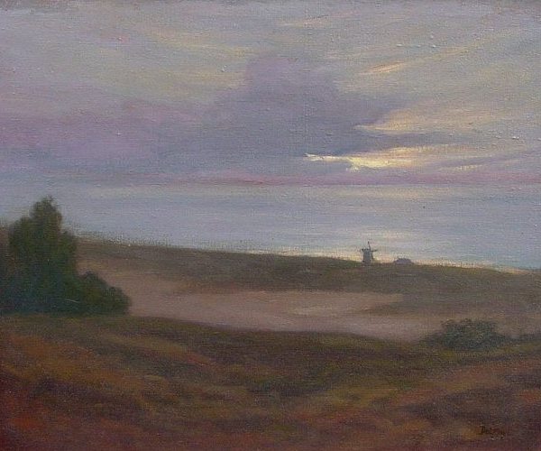 Maurice Del Mue - Pacific sunset