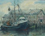 Don Ealy - Blue Fishing Boat