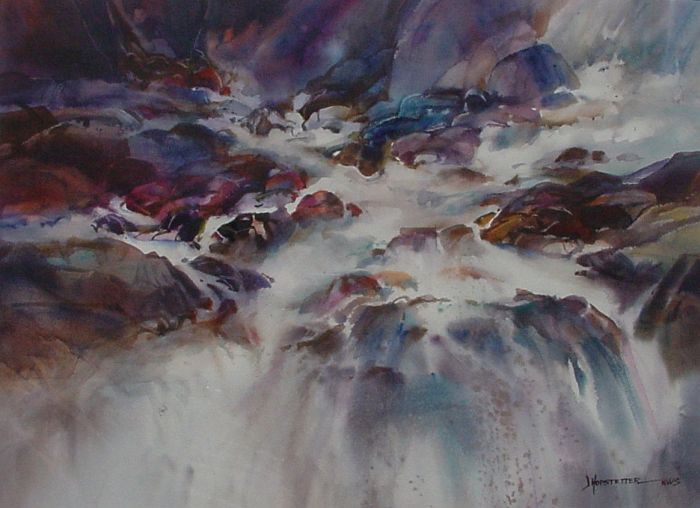 Jane Hofstetter - Cascade, Waterfall