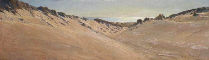 Sergio Lopez - Hiking the Dunes Looking West