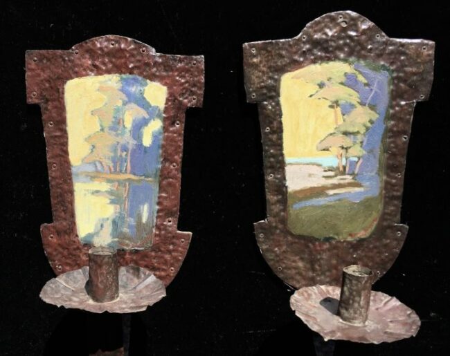 Waterside Eucalyptus Pair by Jack Cassinetto