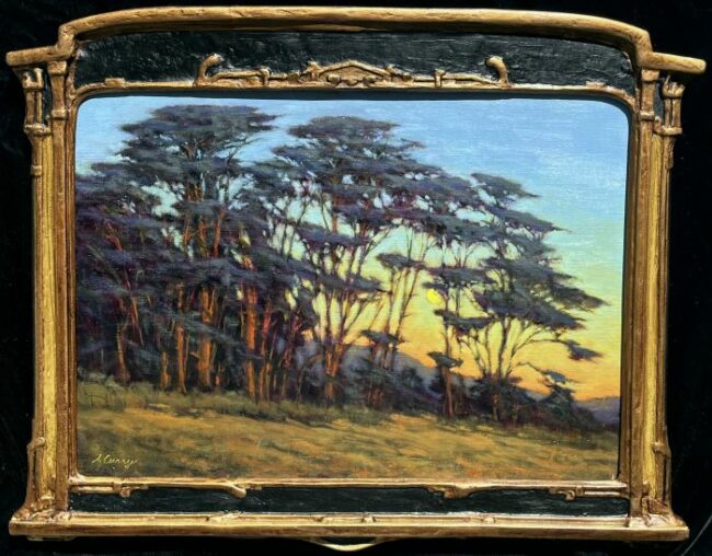 Moonrise in Jenner by Steven Curry