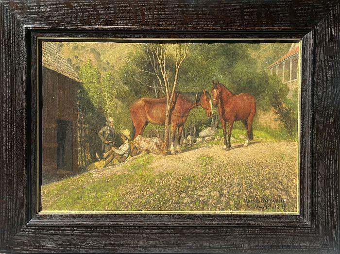 Noonday Palaver by Marius Dahlgren