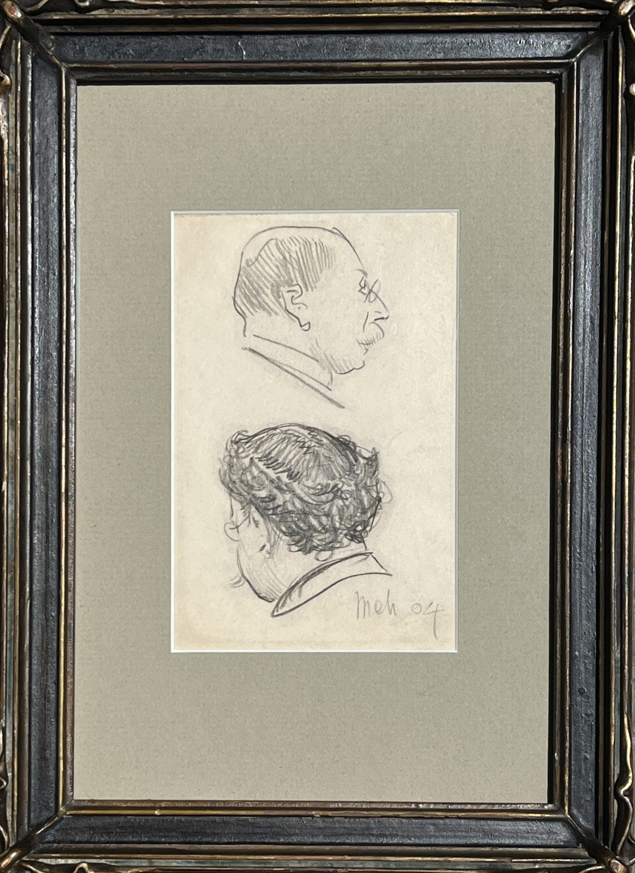 Pair of Portraits by Maynard Dixon