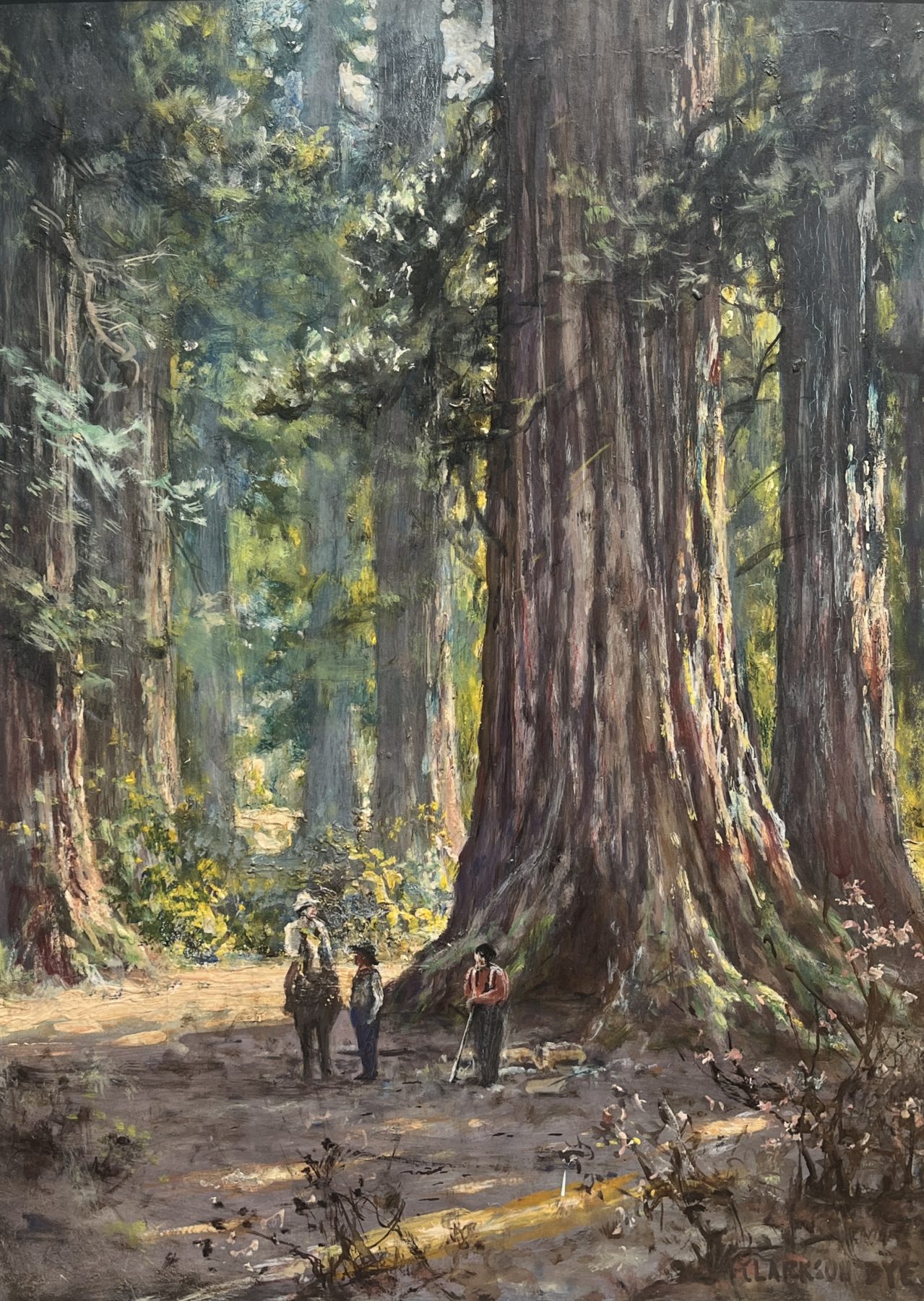 Palaver Under the Redwoods by Clarkson Dye