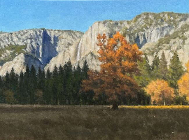 Autumn Yosemite Falls by Allen Figone
