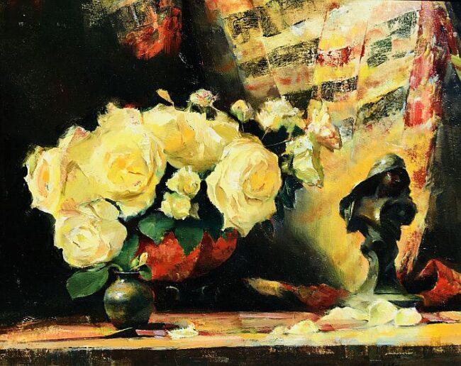 Lady Roses by Ronald Goldfinger