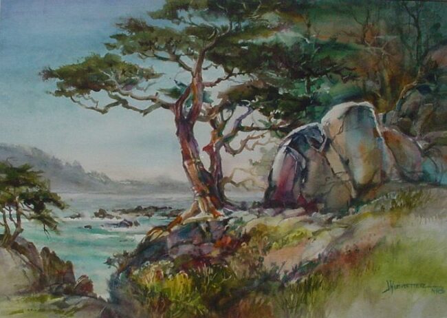 Carmel Coastline by Jane Hofstetter