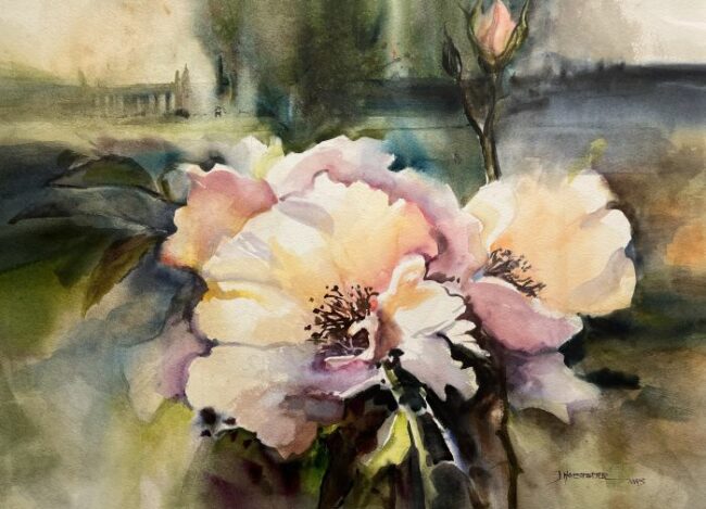 Cathedral Roses by Jane Hofstetter