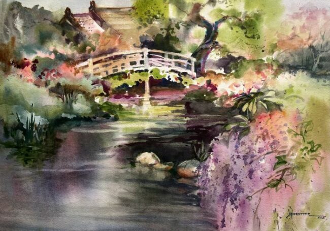 Hakone Gardens by Jane Hofstetter