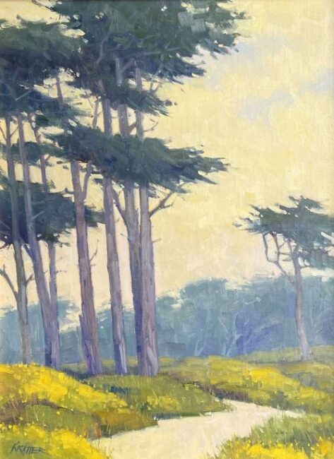 Coastal Sentries Lands End by Paul Kratter