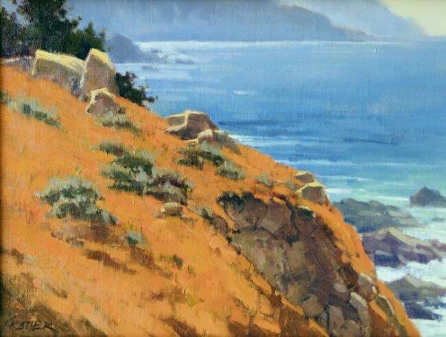 Garrapata Cliffs by Paul Kratter