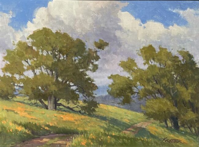 Spring Oaks by Paul Kratter