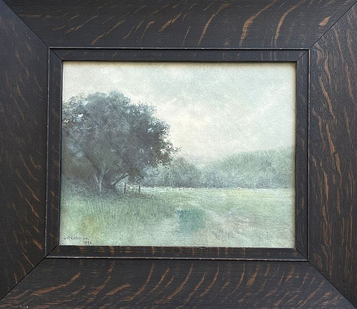 Grazing Sheep by Lorenzo Palmer Latimer