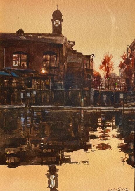 Evening at the Turning Basin by Sergio Lopez