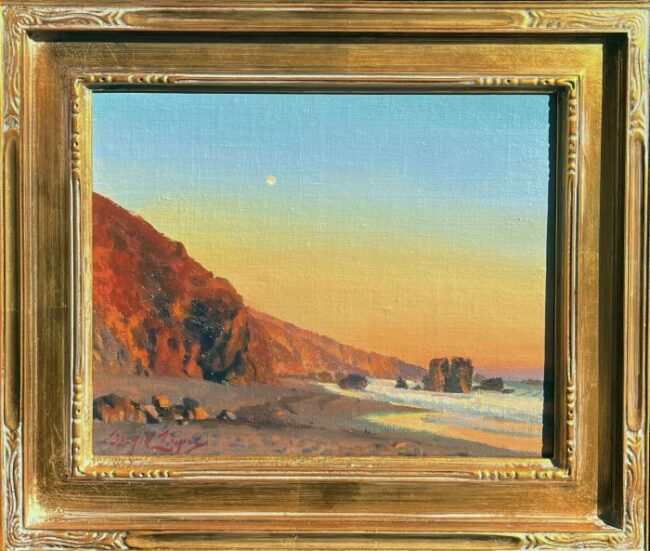 Moonrise Over Blind Beach by Sergio Lopez