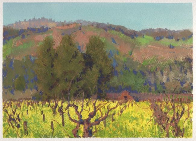 Mustard and Old Vines by Sergio Lopez