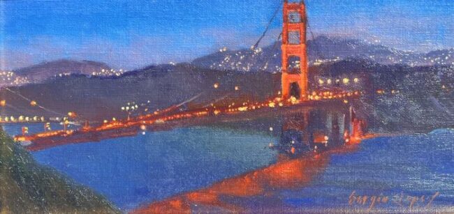 Nightfall at the Bridge by Sergio Lopez