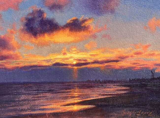 The City from the South Shore of Alameda by Sergio Lopez