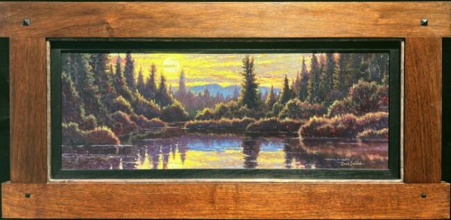 Upper North Fork Sunset by Dave Sellers