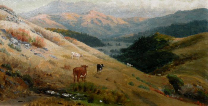 Ludmilla Welch - Cows on Mt. Tamalpais