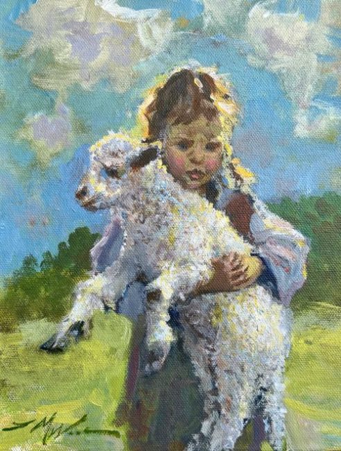 Adventurous Little Lamb by F. Michael Wood
