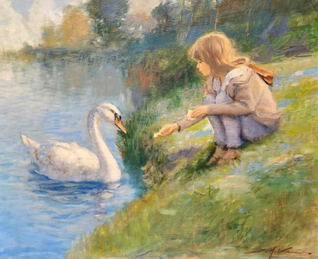 The Grateful Swan by F. Michael Wood