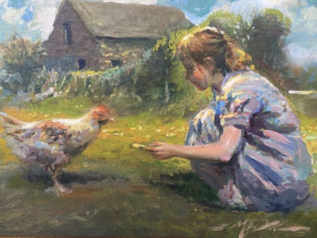 The Lucky Hen by F. Michael Wood